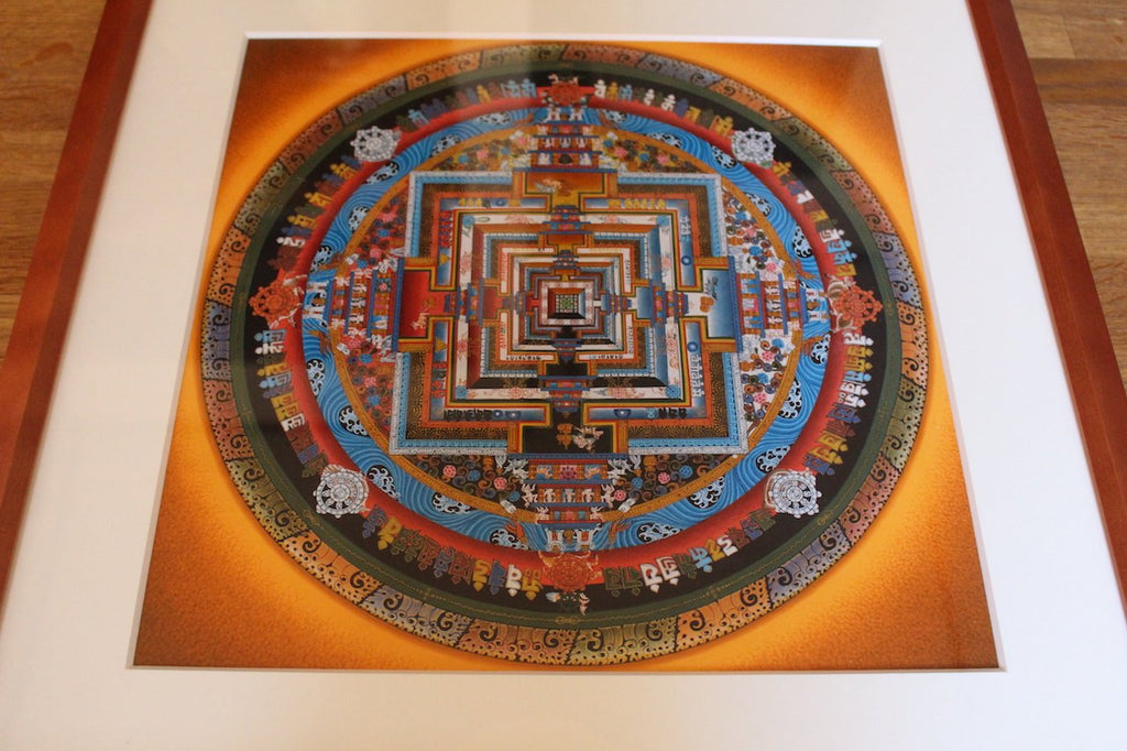 Tokiwa Mandala KalaChakra Mandala (Orange 03)