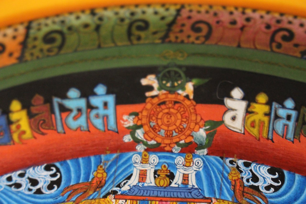 Tokiwa Mandala KalaChakra Mandala (Orange 03)